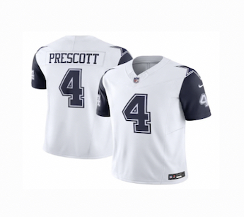 Nike Men Dallas #4 Prescott Legend white NFL Jersey